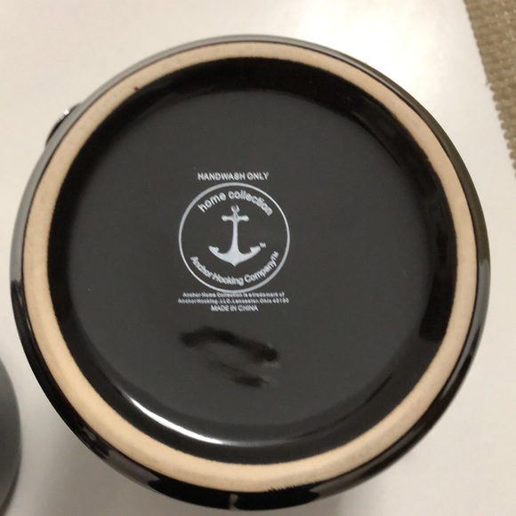 VTG Set of 2 Home Collection Anchor Hocking Canisters - Picture 5 of 9